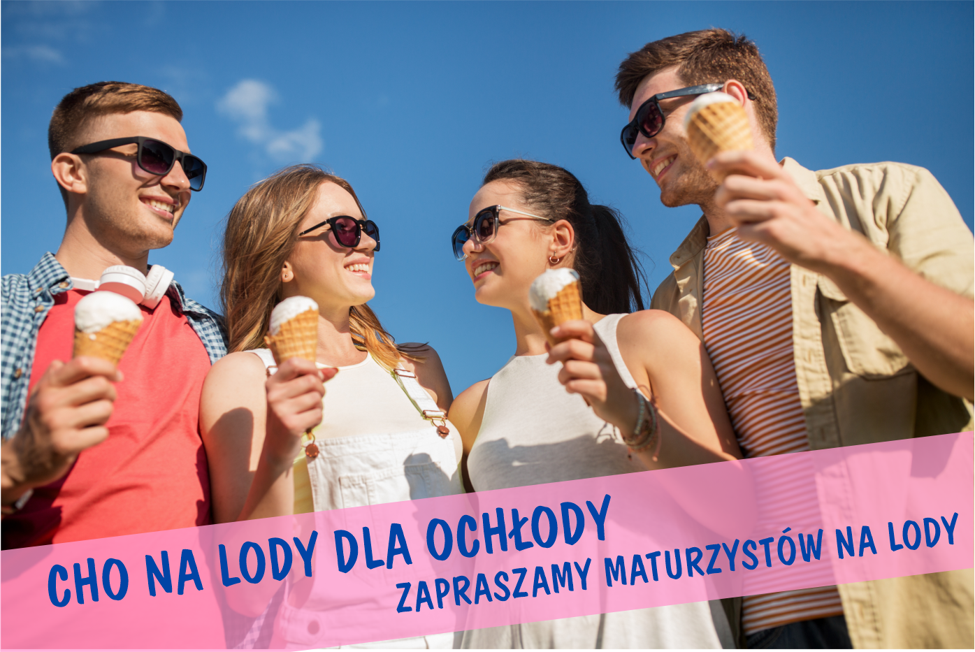 Lody dla Maturzystów 2023 - plakat promocyjny