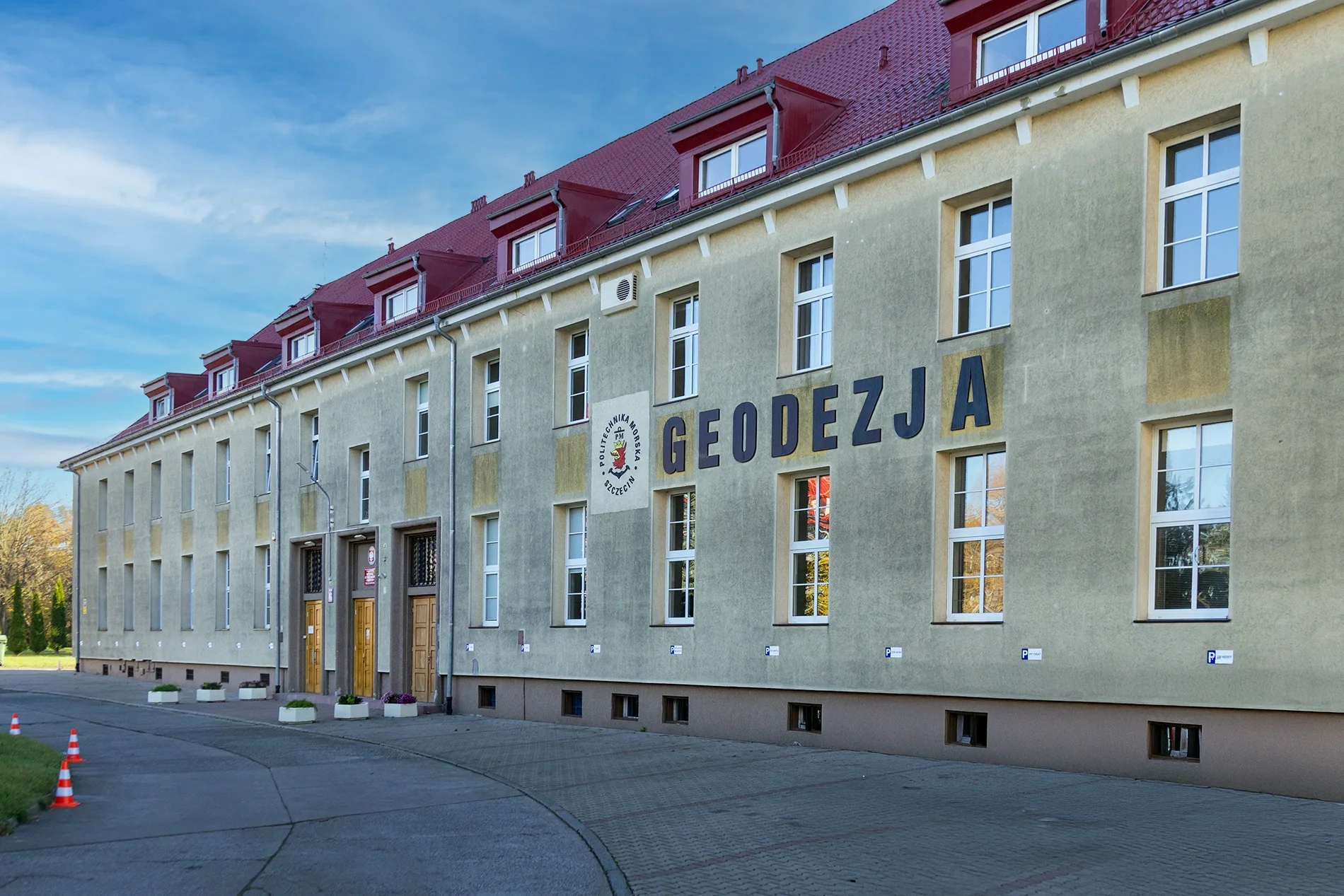 budynek Wydziału Geoinżynierii i Ochrony Środowiska Politechniki Morskiej w Szczecinie